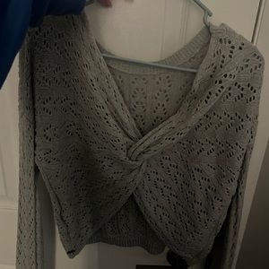 Hollister Cropped Sweater